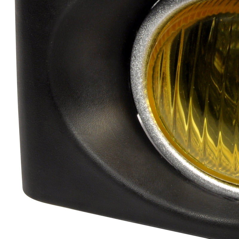 1994-1997 Acura Integra Coupe/Sedan H3 Fog Lights Kit (Chrome Housing/Yellow Lens)