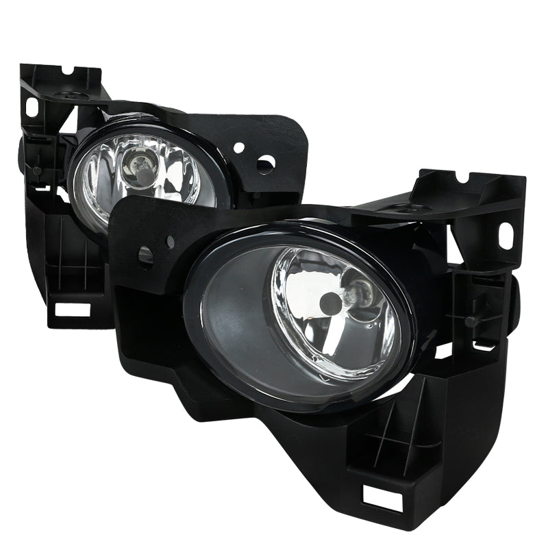2009-2014 Nissan Maxima H11 Fog Lights Kit (Chrome Housing/Clear Lens)