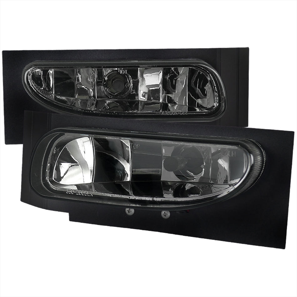 1994-1998 Ford Mustang V6 899 Fog Lights Kit (Chrome Housing/Smoked Lens)