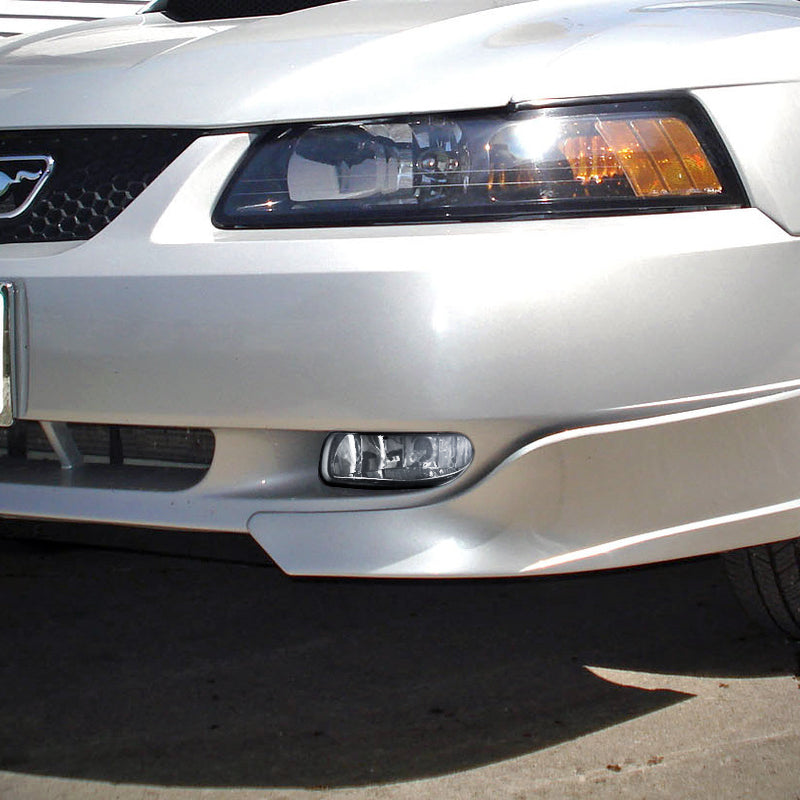 1999-2004 Ford Mustang 899 Fog Lights Kit (Chrome Housing/Clear Lens)