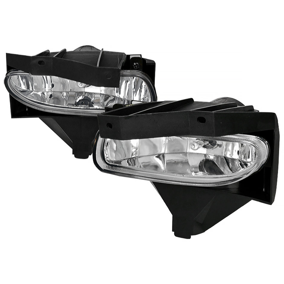 1999-2004 Ford Mustang 899 Fog Lights Kit (Chrome Housing/Clear Lens)