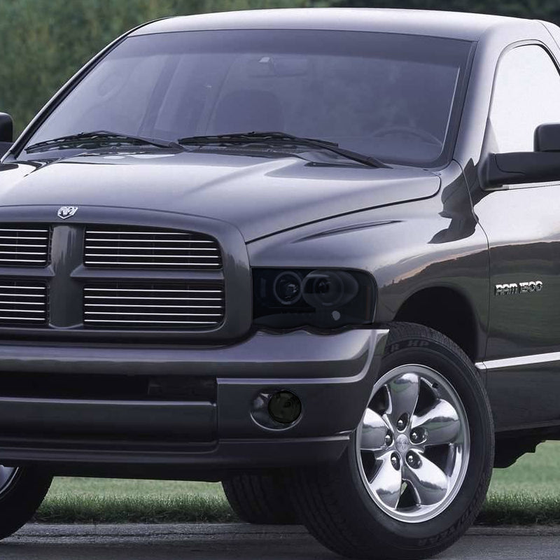 2002-2009 Dodge RAM/Durango 9006 Fog Lights Kit w/ Switch & Wiring Harness (Chrome Housing/Smoked Lens)