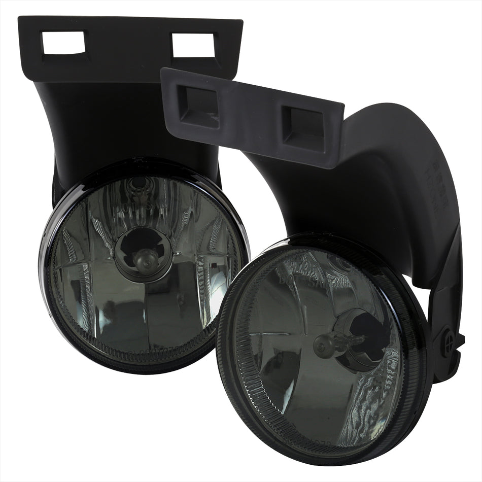 1994-2001 Dodge RAM 1500/2500/3500 881 Fog Lights w/ Mounting Brackets (Chrome Housing/Smoked Lens)