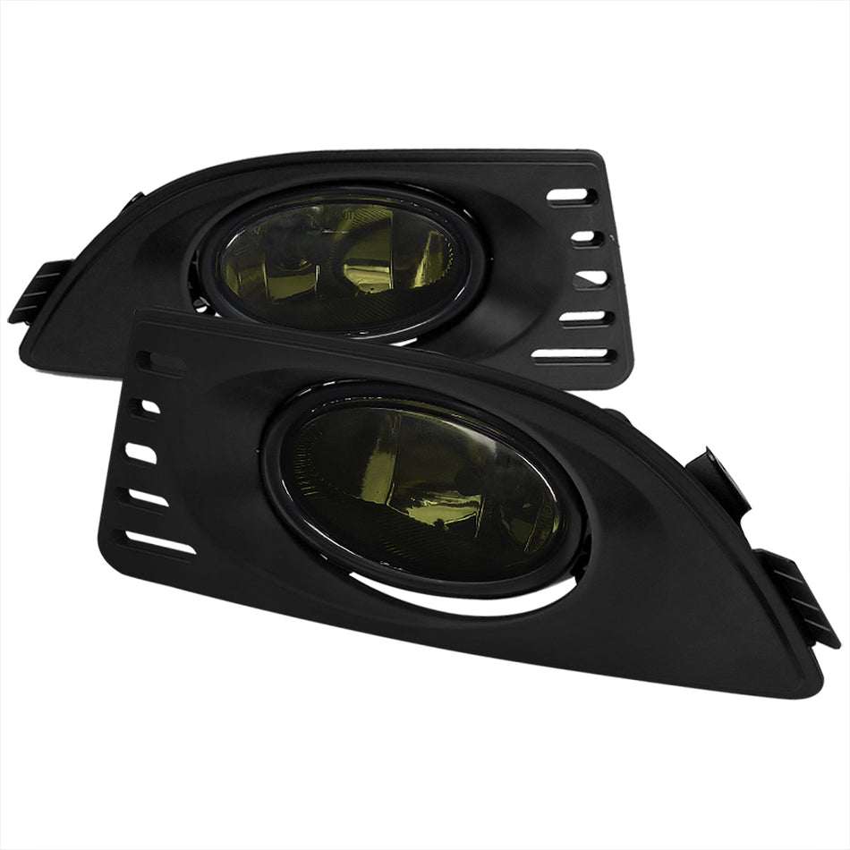 2005-2007 Acura RSX H11 Fog Lights Kit (Chrome Housing/Smoked Lens)
