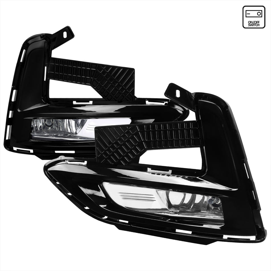2020-2021 Nissan Sentra H8 Fog Lights Kit (Chrome Housing/ Clear Lens)