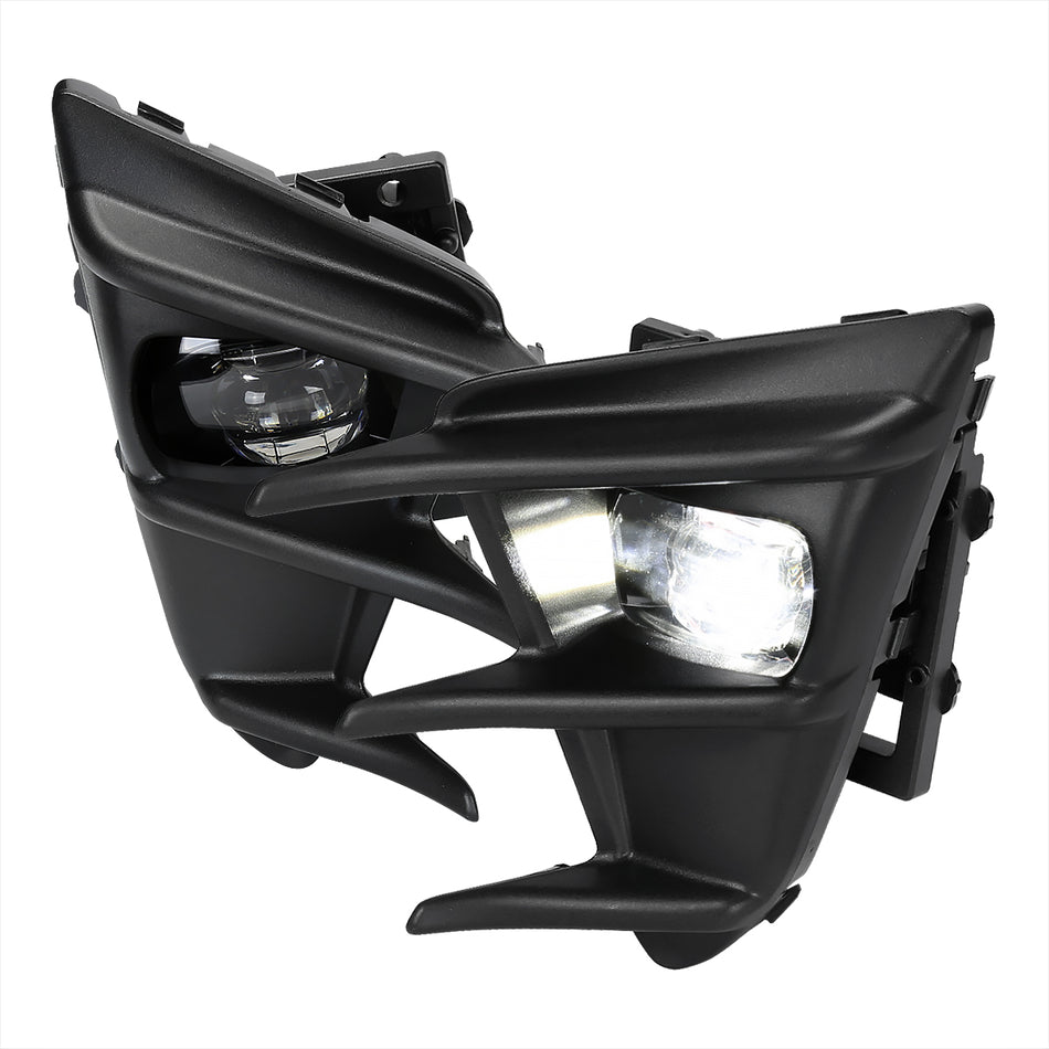 2017-2020 Toyota 86 LED Fog Lights Kit (Chrome Housing/Clear Lens)
