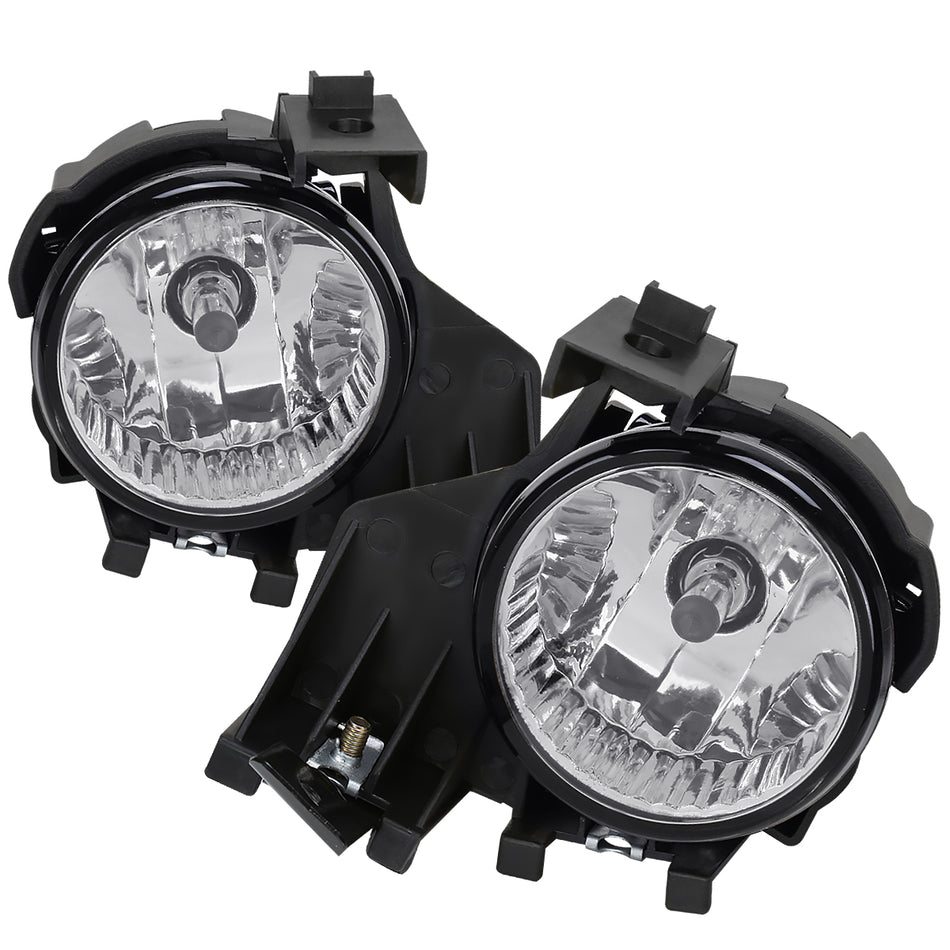 2008-2011 Subaru Impreza WRX 9006 HB4 Fog Lights Kit w/ Switch & Wiring Harness (Chrome Housing/Clear Lens)