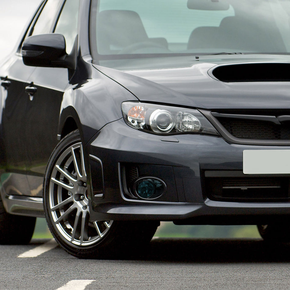 2008-2011 Subaru Impreza WRX 9006 HB4 Fog Lights Kit w/ Switch & Wiring Harness (Chrome Housing/Smoked Lens)