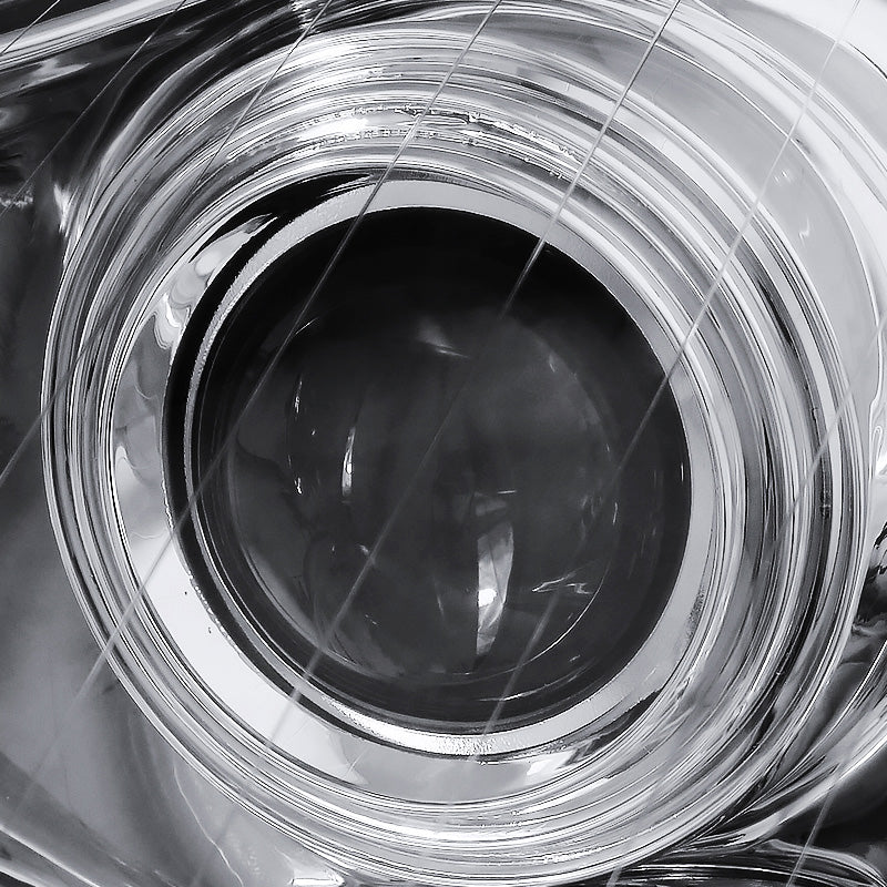 2000-2005 Mercedes Benz W220 S Class Projector Headlights (Chrome Housing/Clear Lens)