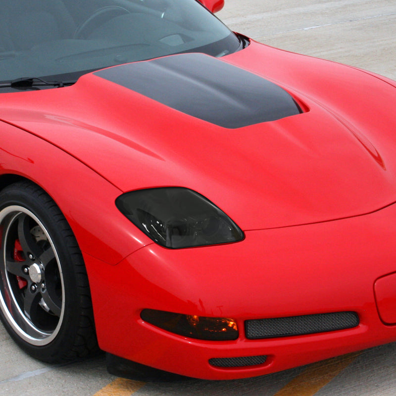 1997-2004 Chevrolet Corvette C5 H7 Projector Headlights (Chrome Housing/Smoked Lens)
