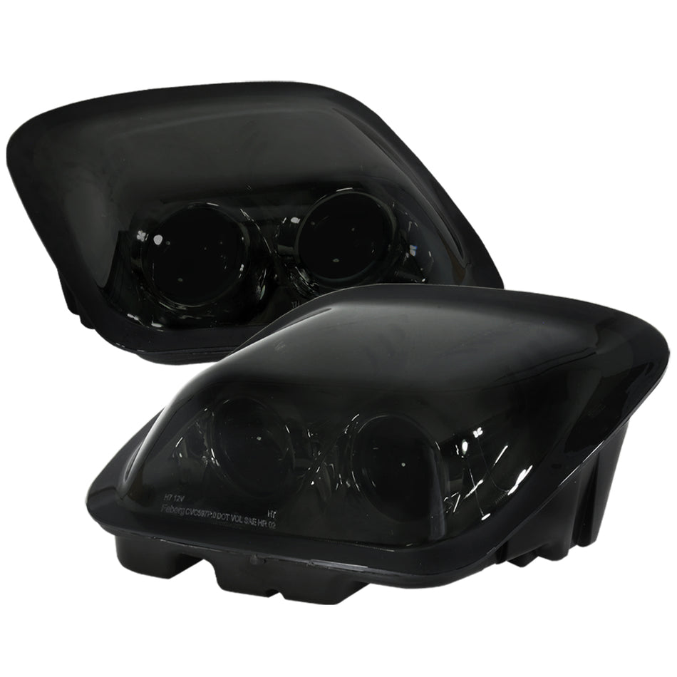 1997-2004 Chevrolet Corvette C5 H7 Projector Headlights (Chrome Housing/Smoked Lens)