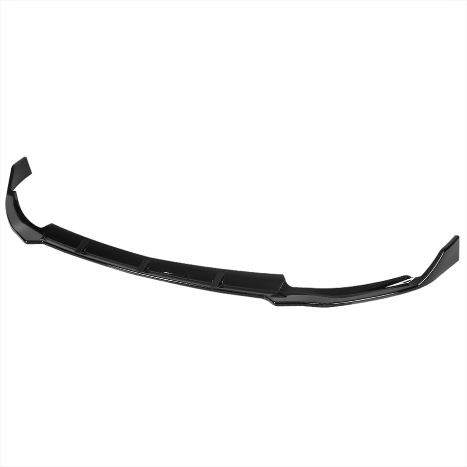 2019-2021 Mercedes Benz W205 C Class Glossy Black Polypropylene 3PC Bumper Lip