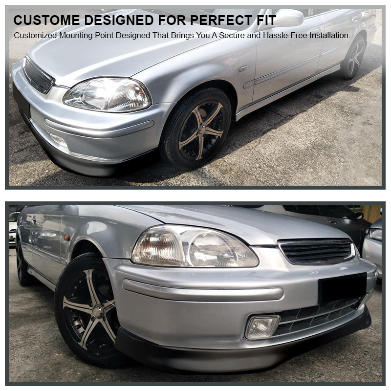 1996-1998 Honda Civic Polyurethane TR Style Bumper Lip