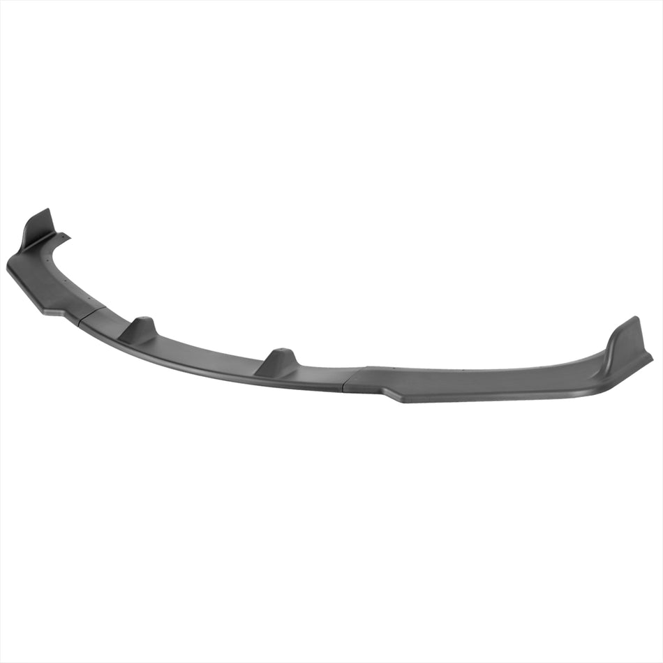 2009-2011 BMW 3 Series E90 Matte Black 3PC Front Bumper Lip Kit