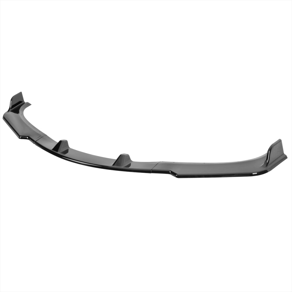 2009-2011 BMW 3 Series E90 Glossy Black 3PC Front Bumper Lip Kit