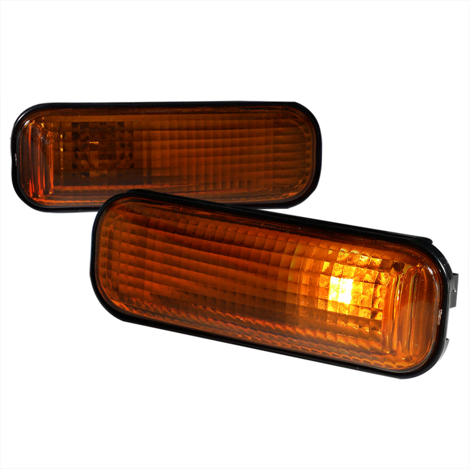 1996-2000 Honda Civic Amber Smoked Lens Side Marker Dome Style Lights