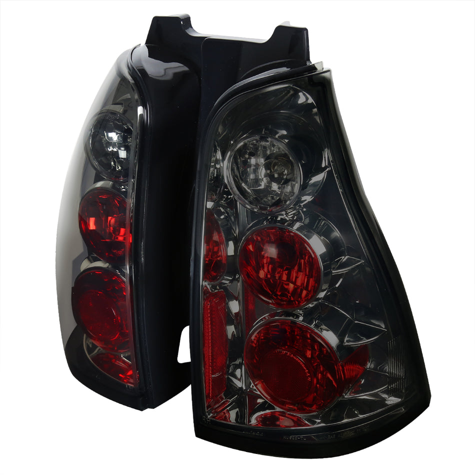 2003-2005 Toyota 4Runner Tail Lights (Chrome Housing/Smoked Lens)