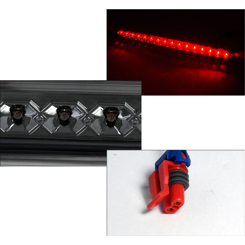 2007-2012 Chevrolet Avalanche LED 3rd Brake Light (Chrome Housing/Smoked Lens)