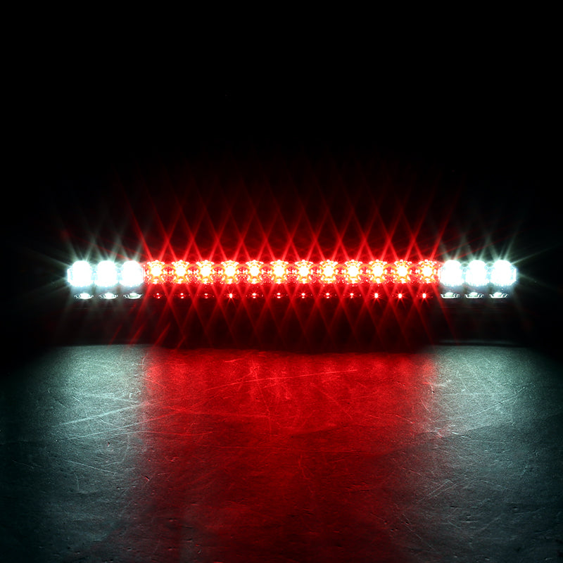 1994-2000 Chevrolet GMC C/K 1500/2500/3500 LED 3rd Brake Tail Light (Chrome Housing/Smoked Lens)