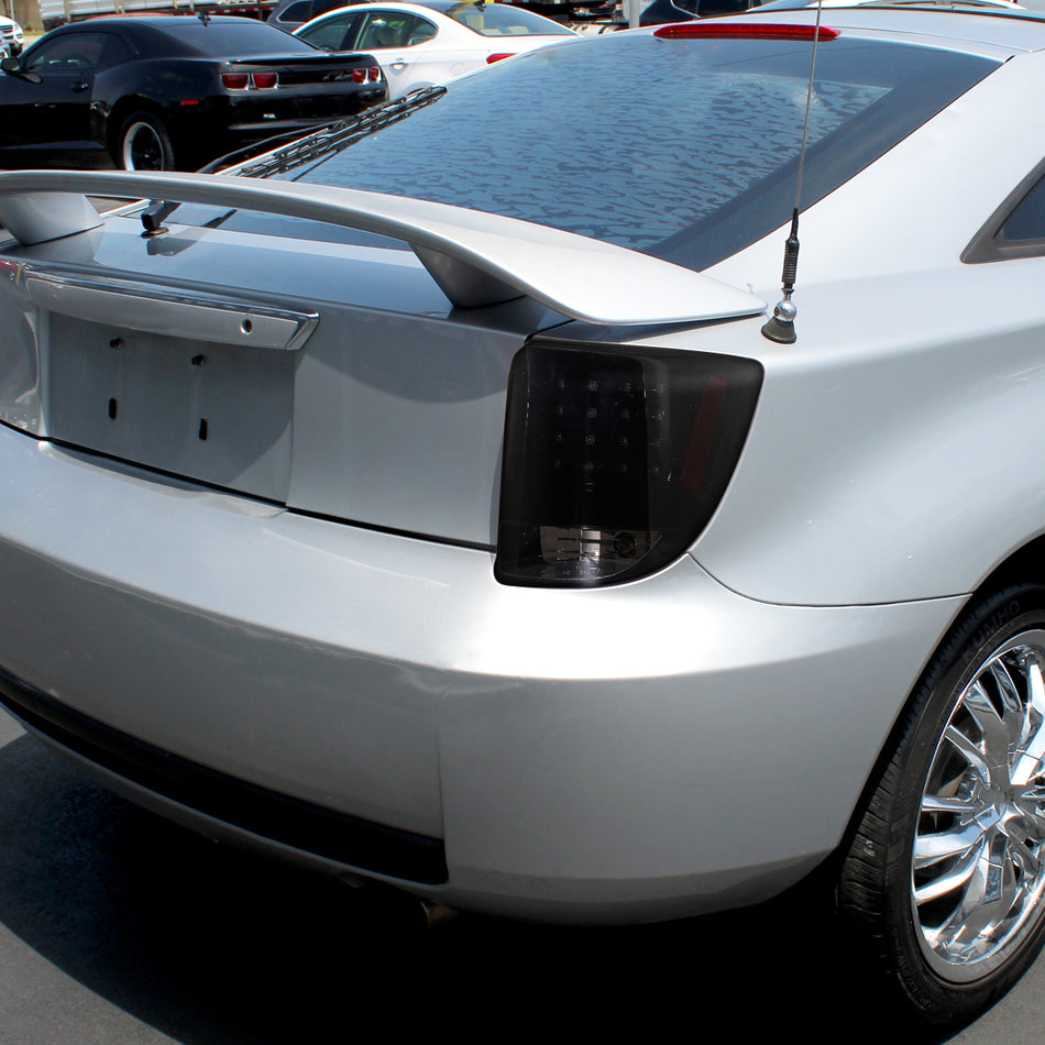 2000-2005 Toyota Celica LED Tail Lights (Glossy Black Housing/Smoked Lens)