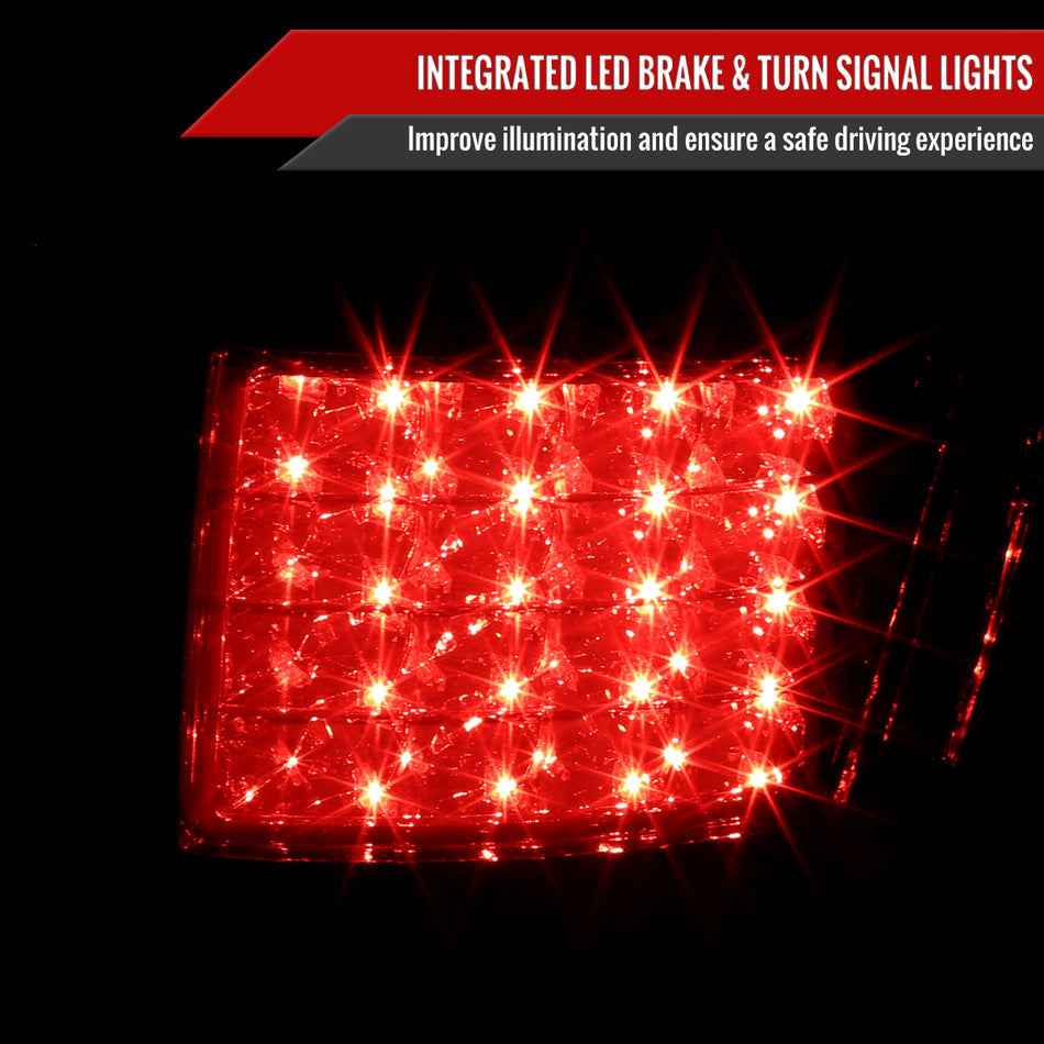 2000-2005 Toyota Celica LED Tail Lights (Chrome Housing/Smoked Lens)