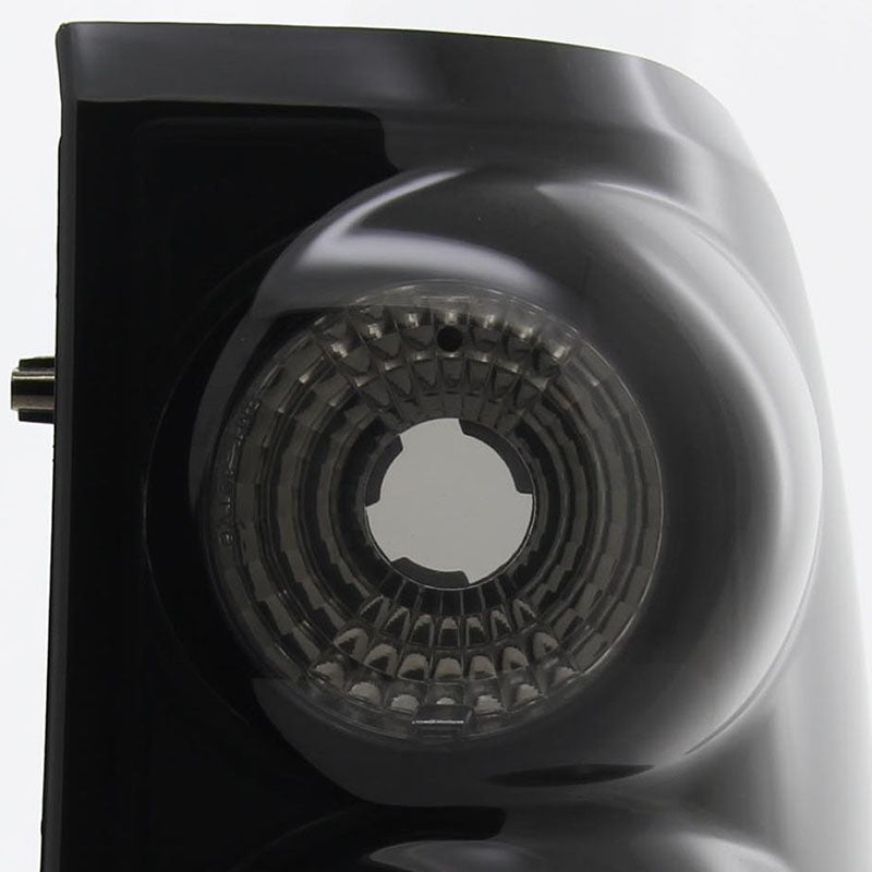 2002-2005 Ford Explorer Tail Lights (Glossy Black Housing/Smoked Lens)