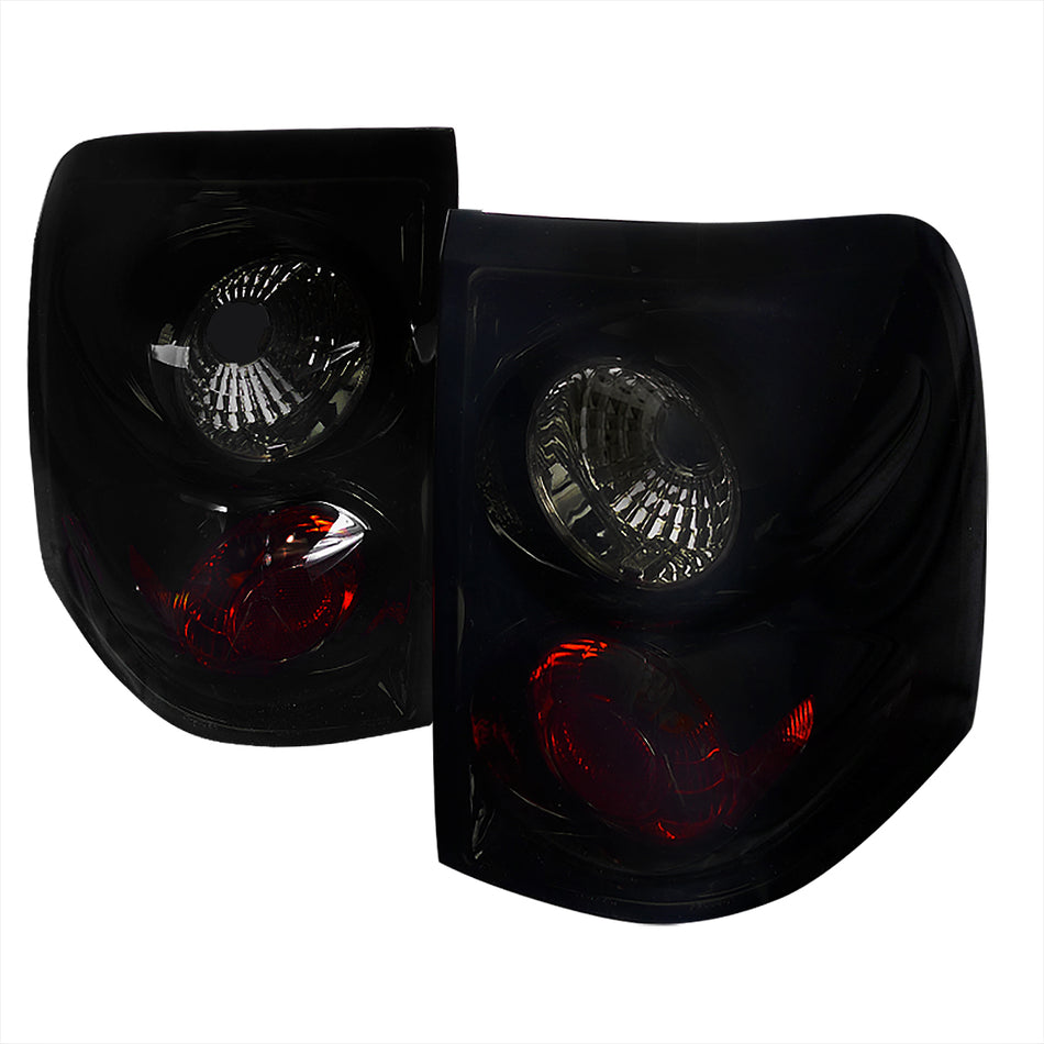 2002-2005 Ford Explorer Tail Lights (Glossy Black Housing/Smoked Lens)