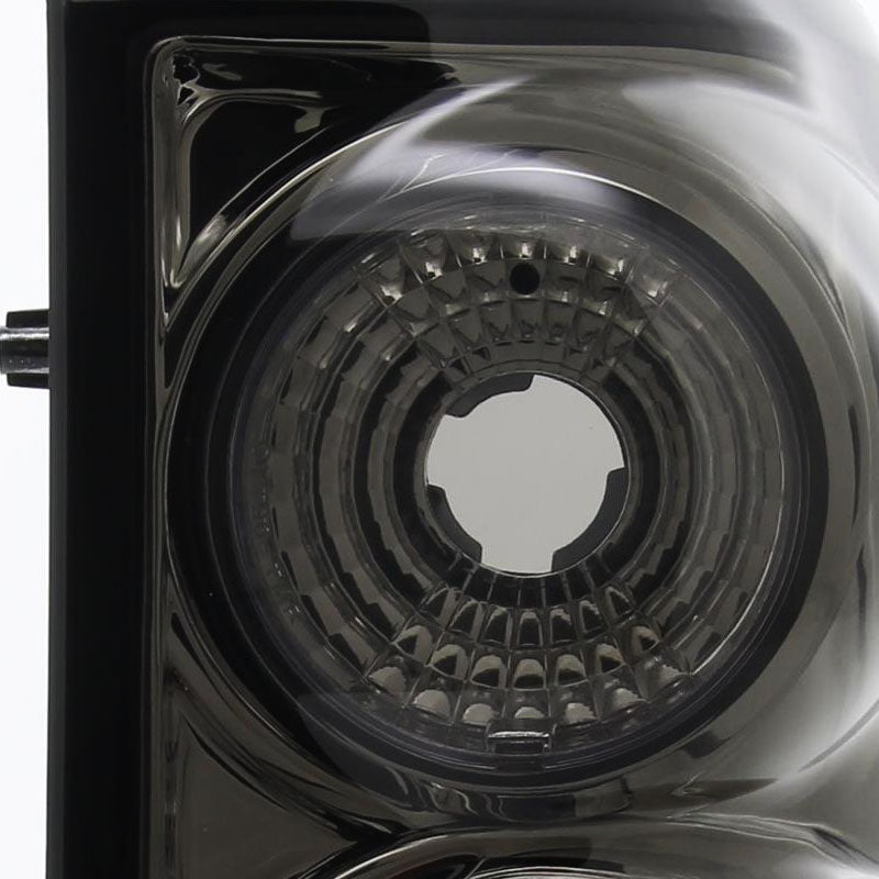 2002-2005 Ford Explorer Tail Lights (Chrome Housing/Smoked Lens)