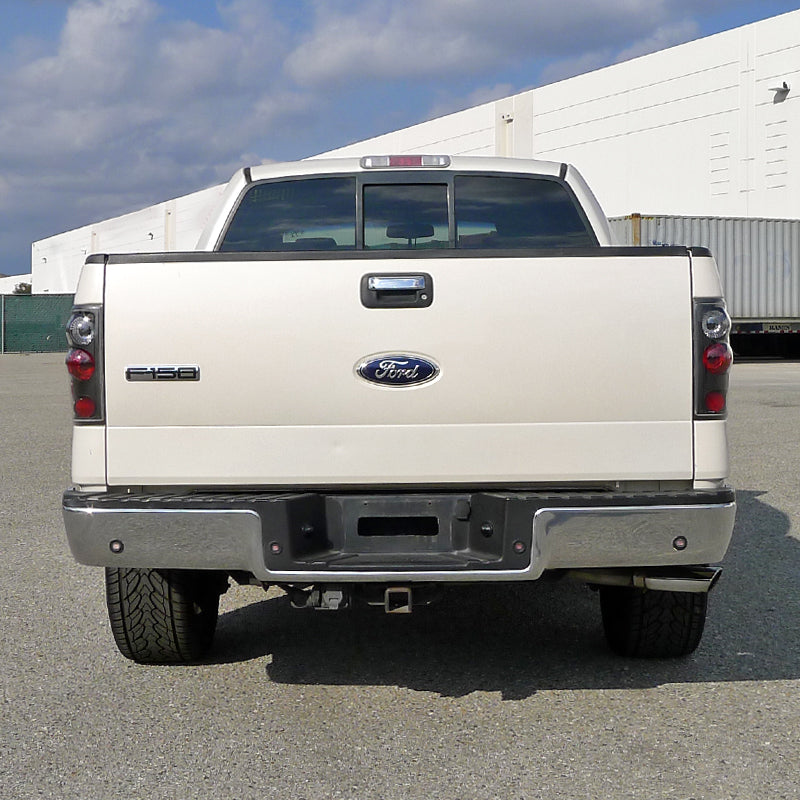 2004-2008 Ford F-150 Styleside Tail Lights (Matte Black Housing/Clear Lens)