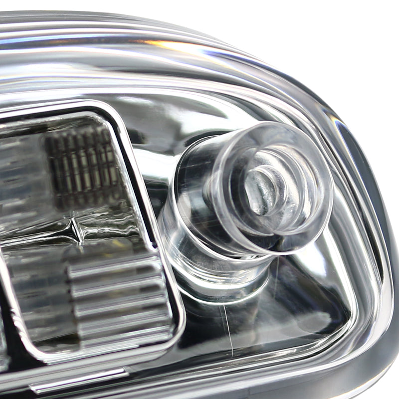 1993-2016 Ford F-250/F-350/F-450/F-550/Ranger Mazda B Series Pickup LED 3rd Brake Tail Light - CY (Chrome Housing/Clear Lens)