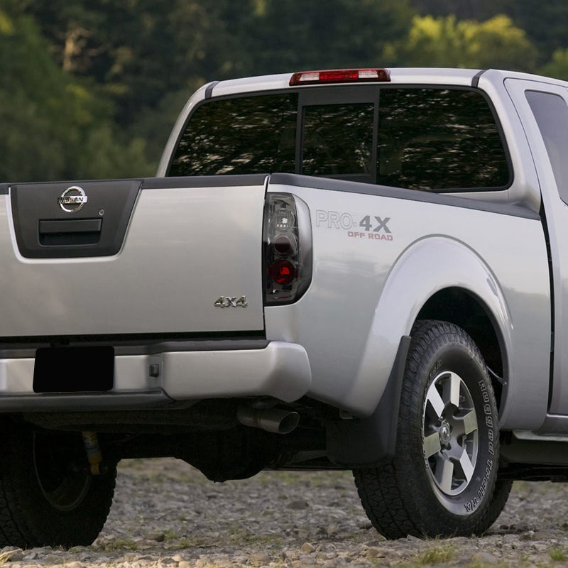 2005-2014 Nissan Frontier/ 2009-2012 Suzuki Equator Tail Lights (Chrome Housing/Smoked Lens)