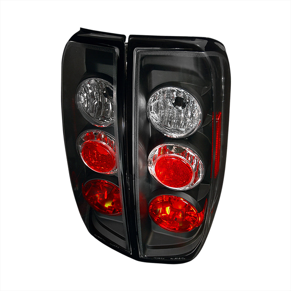 2005-2014 Nissan Frontier/ 2009-2012 Suzuki Equator Tail Lights (Matte Black Housing/Clear Lens)