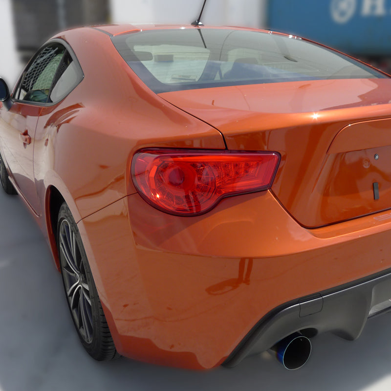 2012-2016 Scion FRS/ Subaru BRZ/ Toyota 86 LED Tail Lights (Chrome Housing/Red Lens)