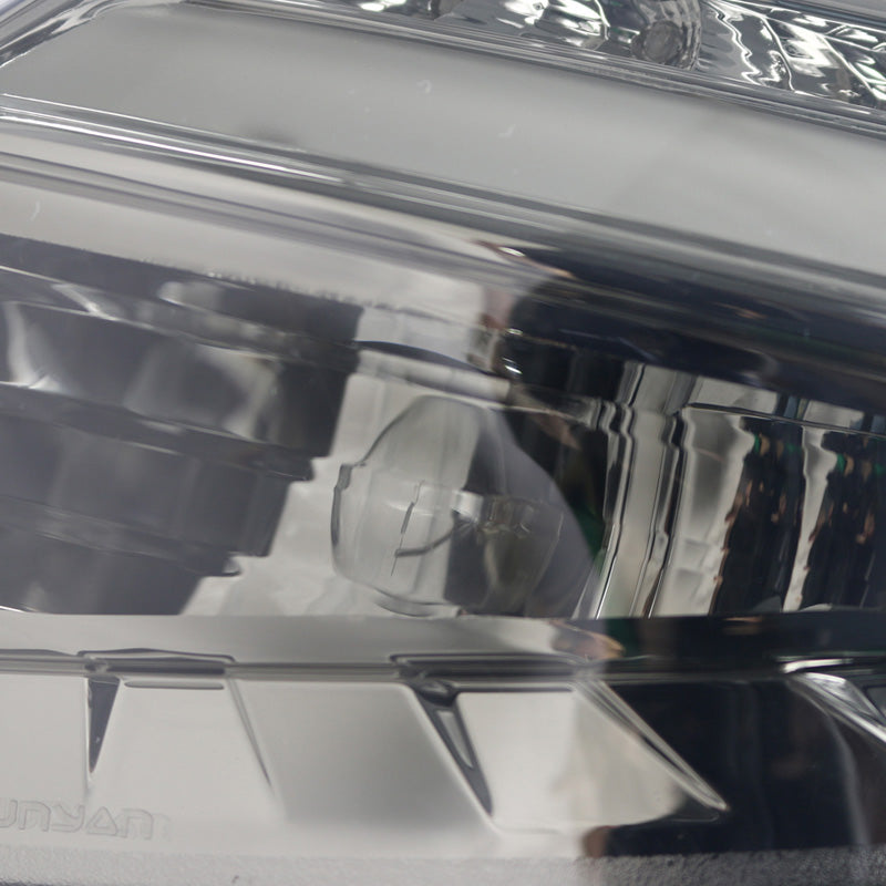 2011-2013 Ford Fiesta Hatchback LED Tail Lights (Chrome Housing/Smoked Lens)