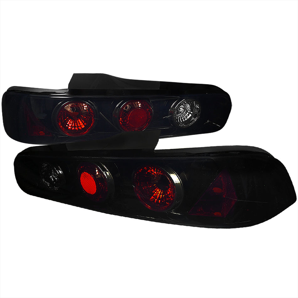 1994-2001 Acura Integra Hatchback Tail Lights (Glossy Black Housing/Smoked Lens)