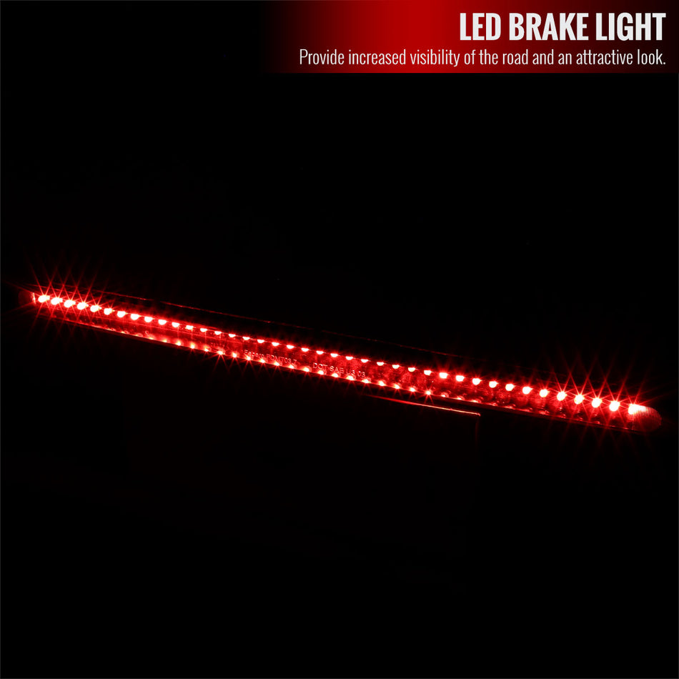 2003-2004 Ford Mustang SVT Cobra LED Third Brake Light (Matte Black Housing/Clear Lens)