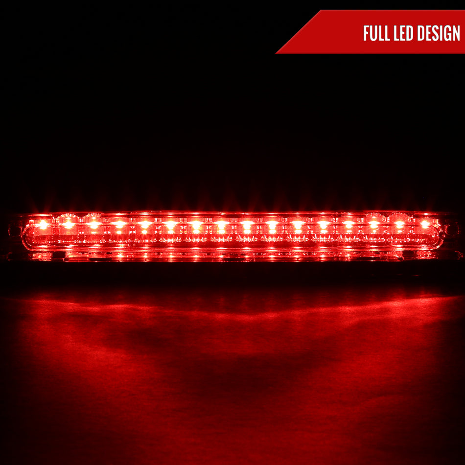 2005-2009 Ford Mustang LED 3rd Brake Tail Light - APC (Chrome Housing/Smoked Lens)