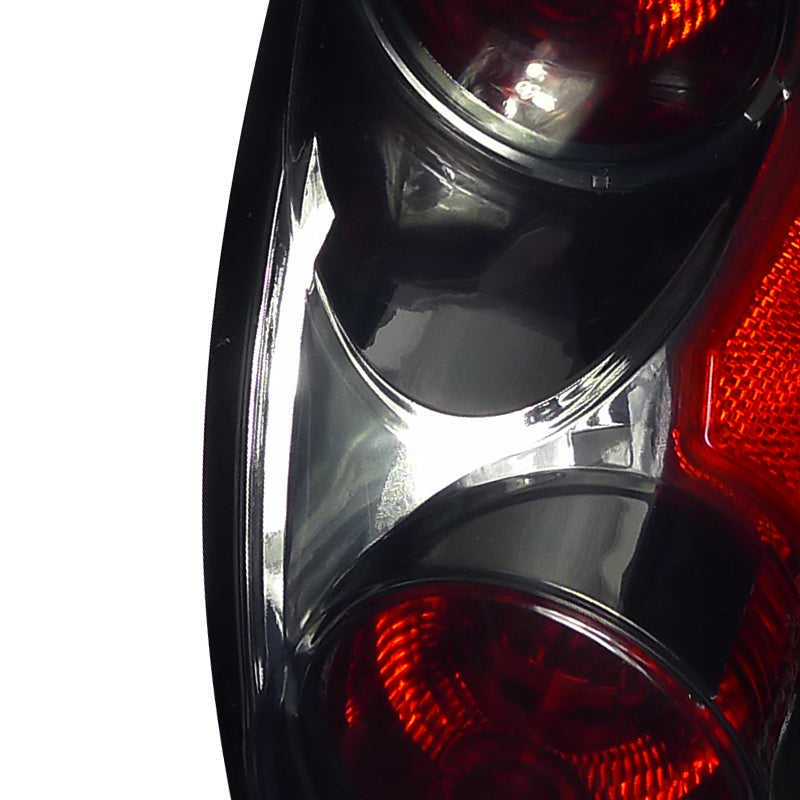 2001-2005 Chrysler PT Cruiser Tail Lights (Chrome Housing/Smoked Lens)