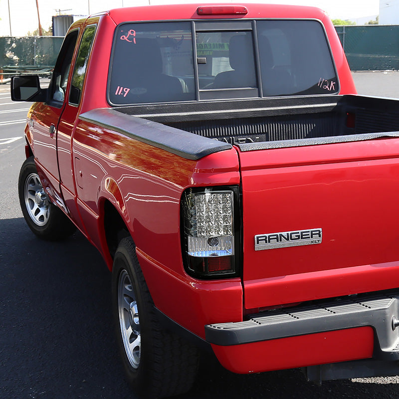 2006-2011 Ford Ranger LED Tail Lights (Matte Black Housing/Clear Lens)