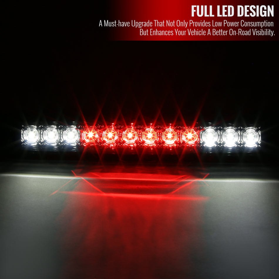 2007-2012 Chevrolet Silverado/ GMC Sierra LED 3rd Brake Light (Chrome Housing/Smoked Lens)