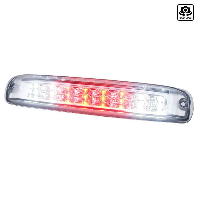 1999-2002 Chevrolet Silverado/ 1999-2006 GMC Sierra LED 3rd Brake Light (Chrome Housing/Clear Lens)