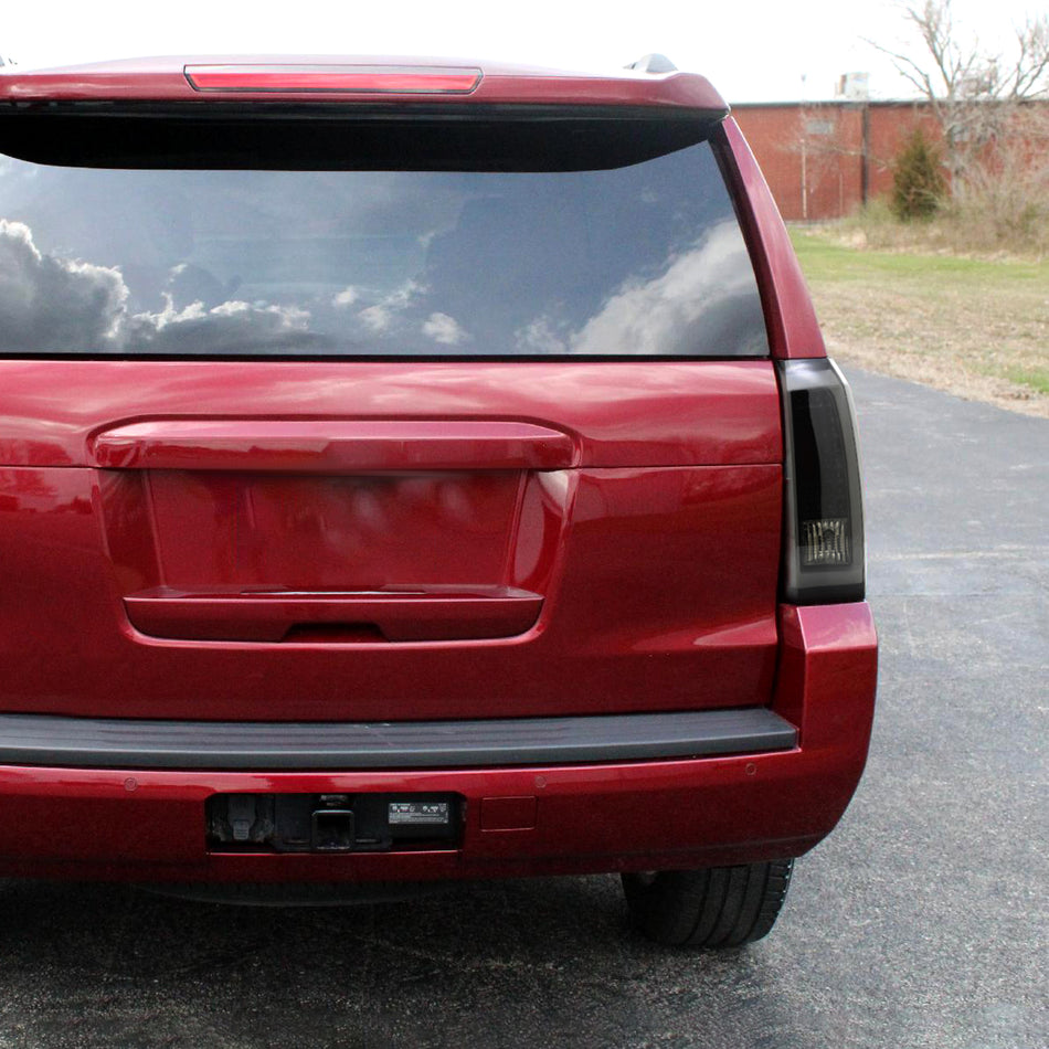 2015-2020 Chevrolet Tahoe/Suburban LS LT LTZ Premier LED Tail Lights (Glossy Black Housing/Smoked Lens)
