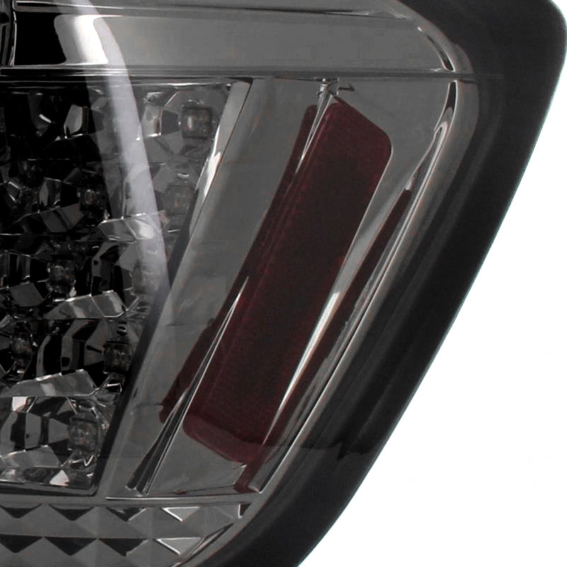 2004-2010 Scion tC LED Tail Lights (Chrome Housing/Smoke Lens)