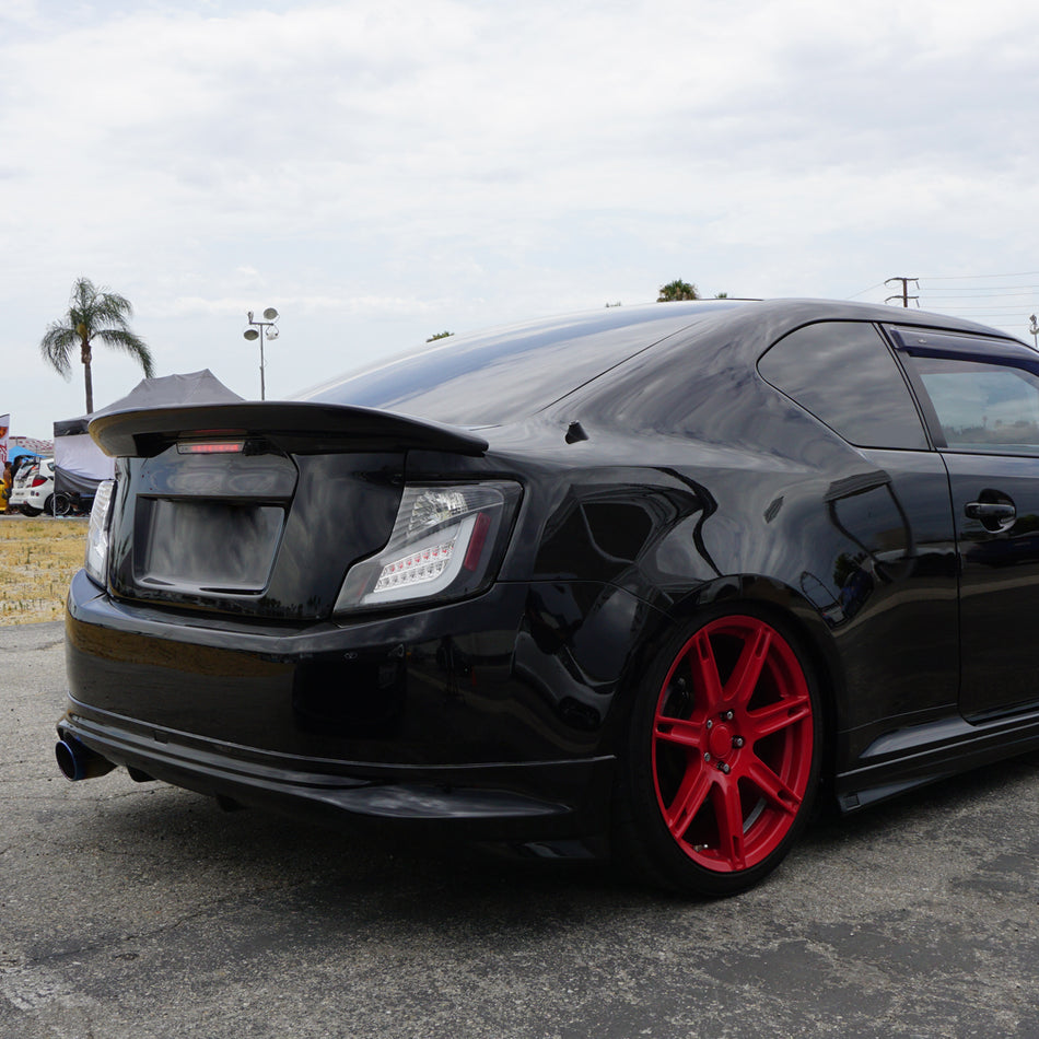 2011-2013 Scion tC LED Tail Lights (Matte Black Housing/Clear Lens)