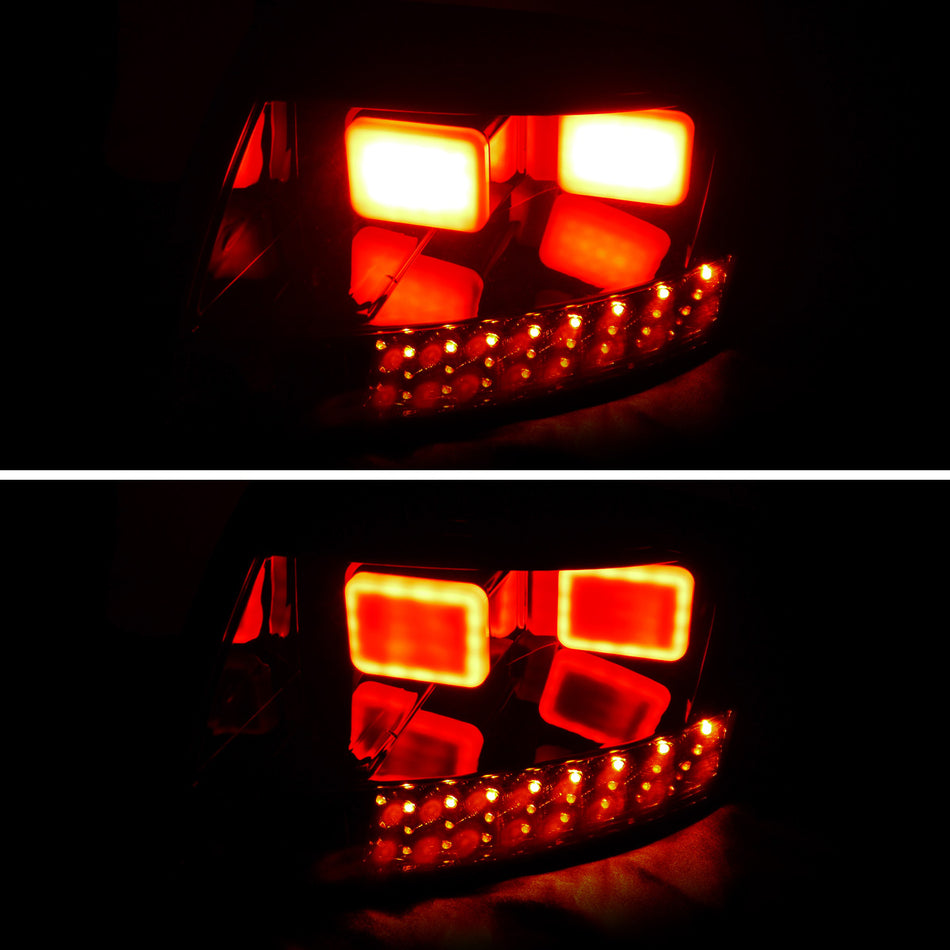 1999-2006 Audi TT V2 LED Tail Lights (Glossy Black Housing/Smoked Lens)