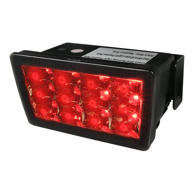 2011-2018 Subaru Impreza WRX/STI/XV Crosstrek F1 Style Rear LED 3rd Brake Light (Chrome Housing/Smoked Lens)
