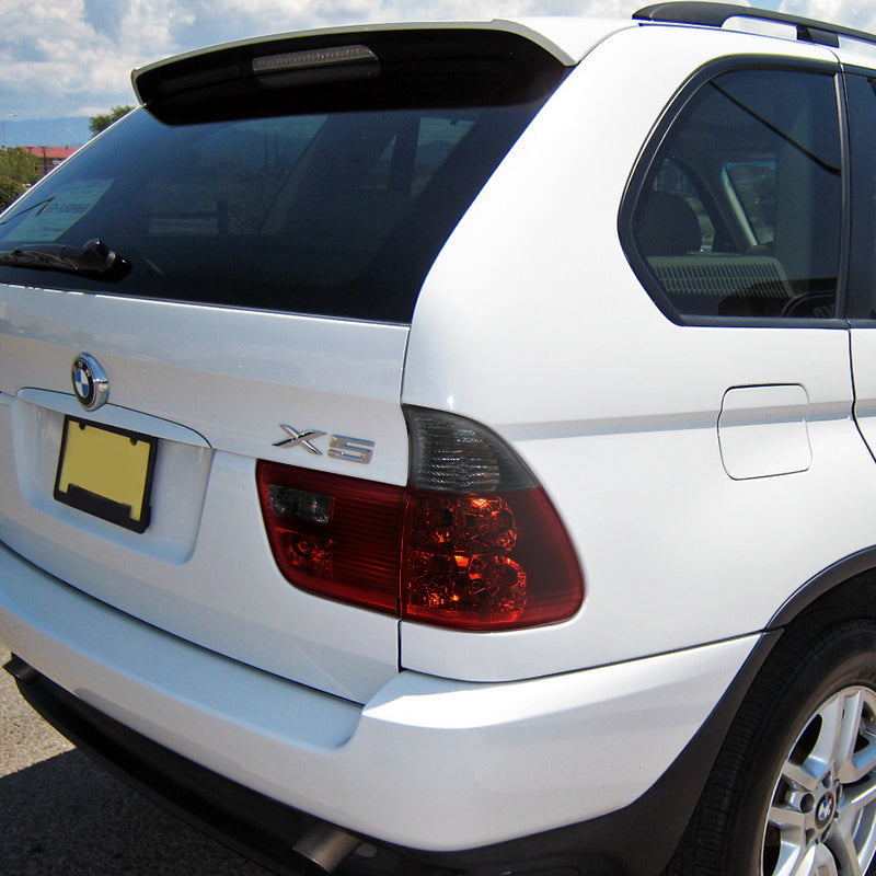 2000-2006 BMW E53 X5 Tail Lights - APC (Chrome Housing/Red Smoked Lens)