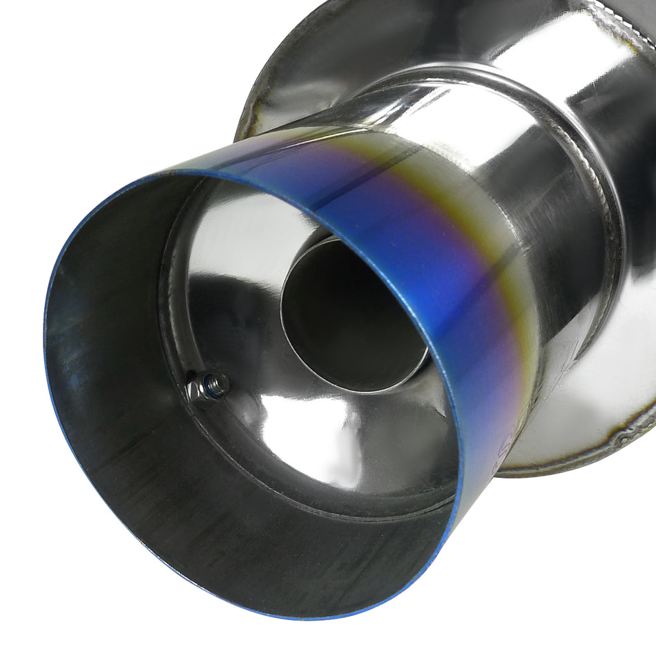 1998-2002 Honda Accord N1 Style Catback Exhaust System (Burnt Tip)