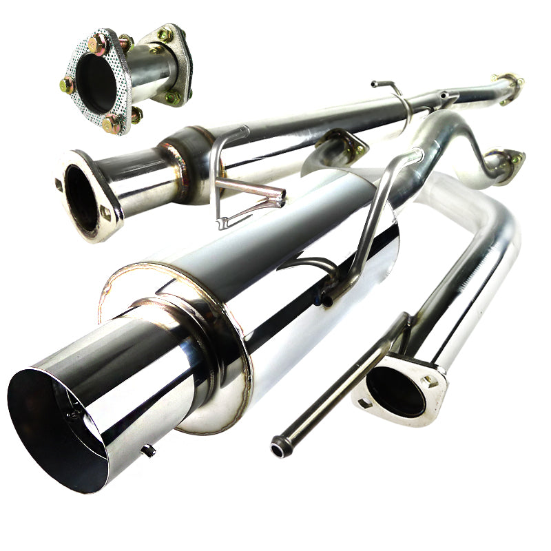 1994-2001 Acura Integra Hatchback GS-R T-304 Stainless Steel N1 Style Catback Exhaust System