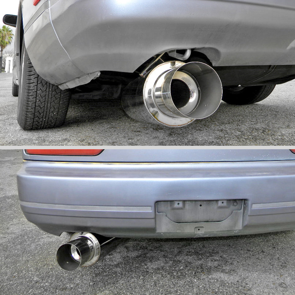 1989-1994 Nissan 240SX S13 T-304 Stainless Steel N1 Style Catback Exhaust System